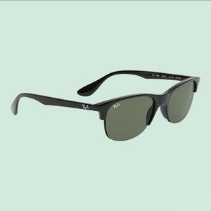 Rayban RB4419 Sunglasses Black Frame Green Lenses
